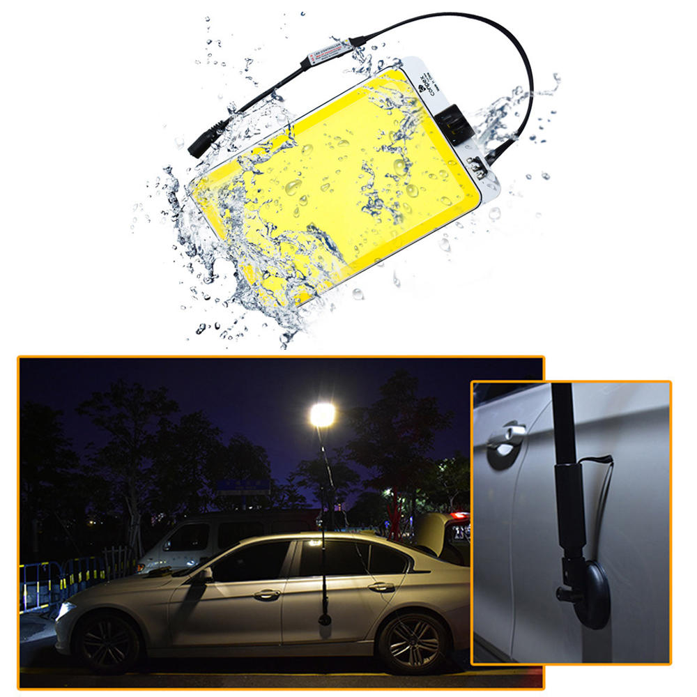 IPRee® 6900LM 1000W LED COB mobil autó fény 3 üzemmódban IP67 vízálló kemping éjszakai munka lámpa szívó távirányítóval 