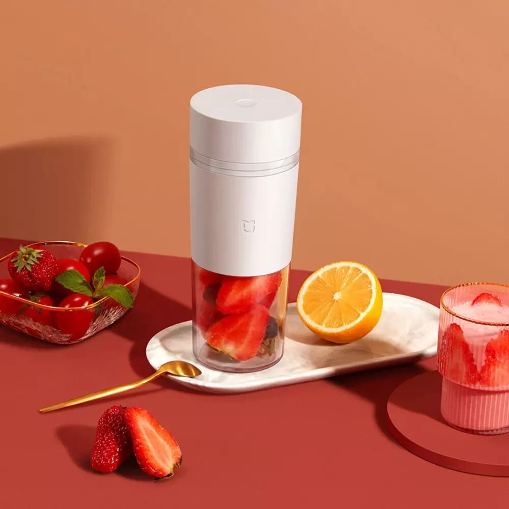 Xiaomi MIJIA 300ML خلاط عصير كهربائي محمول Mini Blenders الشحن Type-C Juicer فنجان فاكهة معالج الأغذية محضر الطعام محضر الطعام المطبخ الخلاط السريع