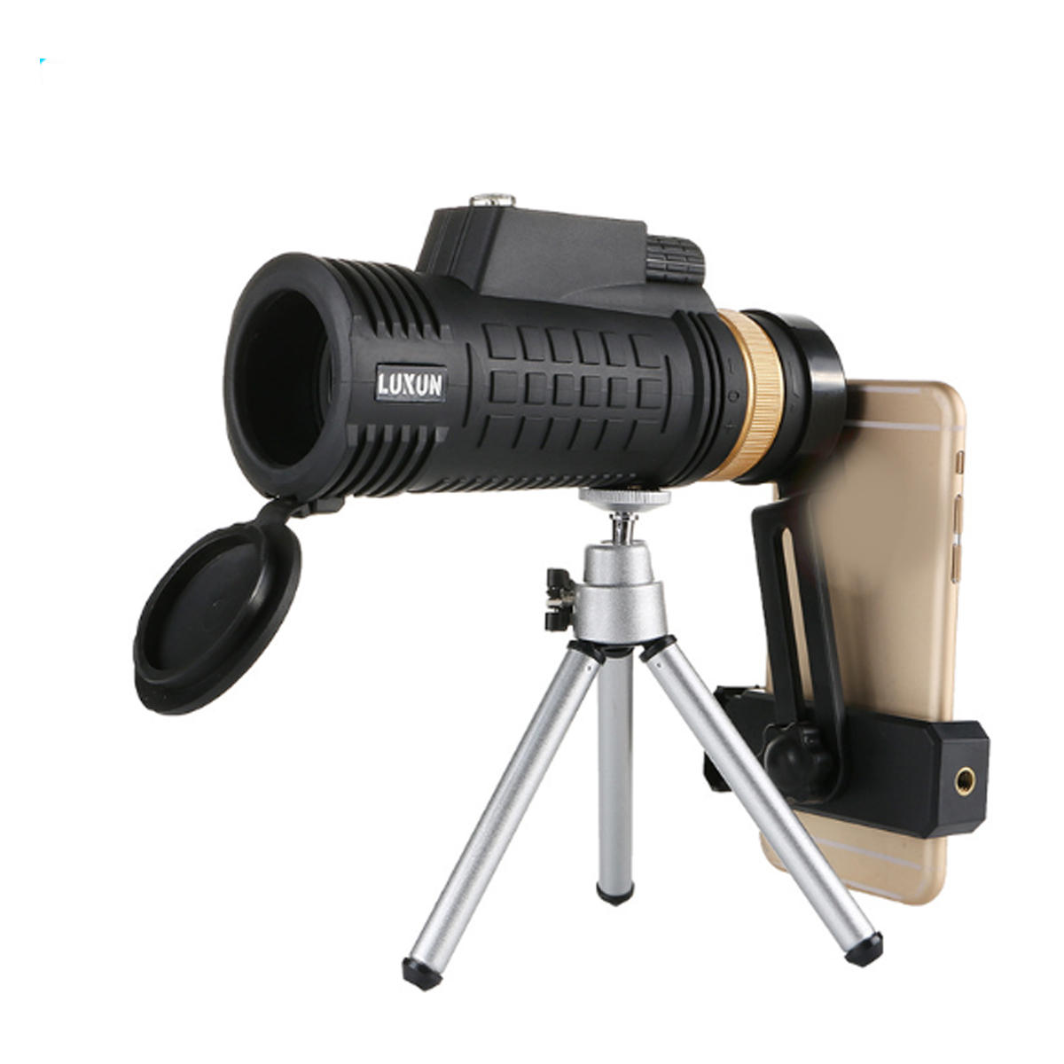 18x62 kültéri iránytű monokuláris HD optikával, nappali és éjszakai látással és teleszkóppal telefonhoz utazáshoz és kempingezéshez.