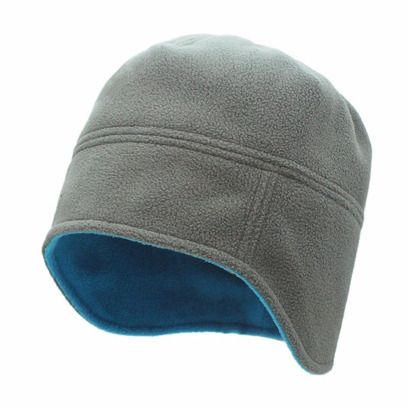 Erkekler ve kadınlar için kışın sıcak şapka, çift taraflı, açık hava bisikleti ve kayak için kulak korumalı soğuk dirençli tüylü şapka.