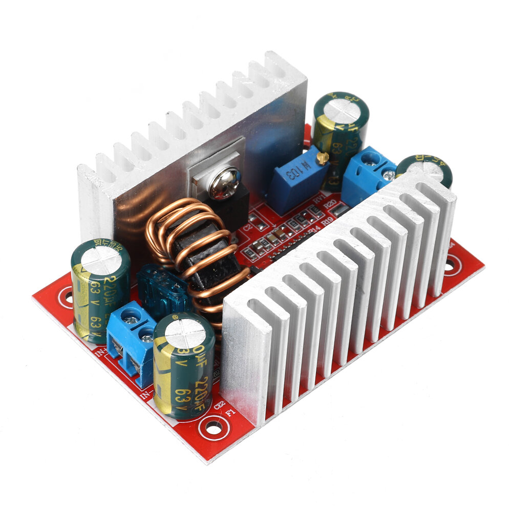 DC 400W 15A Step-up Boost Converter Constant Current Power Supply LED Driver 8.5-50V To 10-60V Volta
