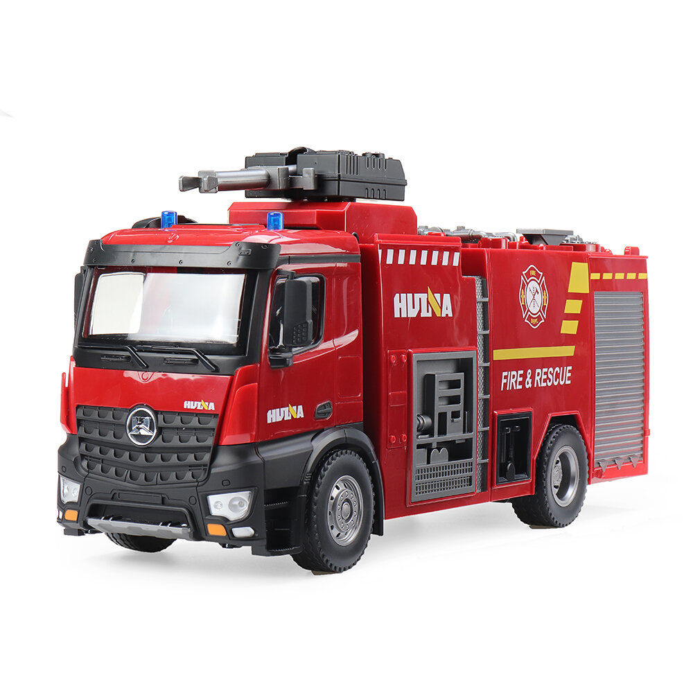 HuiNa 1562 RTR 1/14 2.4G 22CH RC Vehicles Water Spray Fire Sprinkler Truck Sound Lighting Models