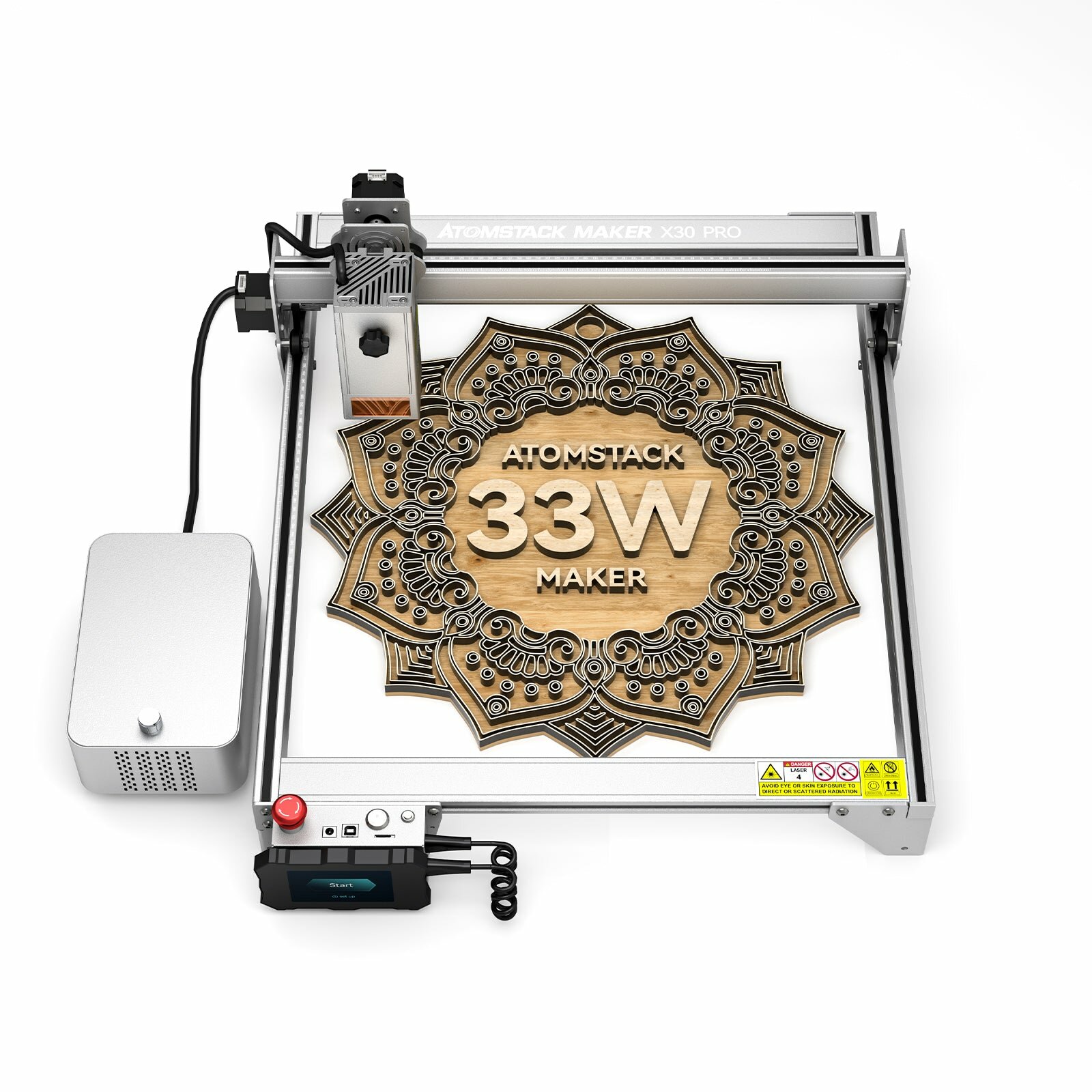 ATOMSTACK S30 PRO 160W Laser Engraver Real 33W Laser Power 6-core Laser Engraving and Cutting Machine