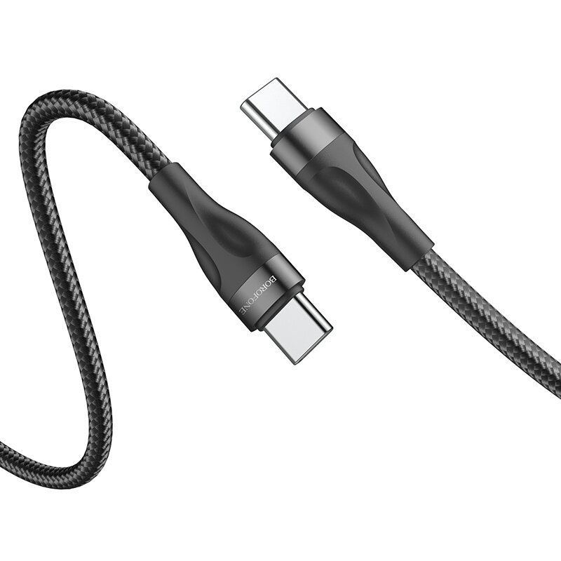 Borofone BX61 USB-C Naar USB-C Kabel Snel Opladen Voor DOOGEE S88 Pro Voor OnePlus 9Pro Voor Xiaomi 