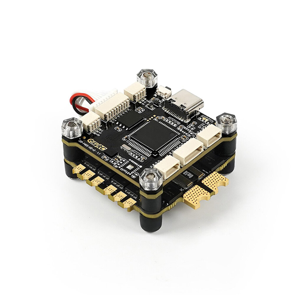

30.5x30.5mm GEPRC TAKER F405 HD V2 F4 OSD Flight Controller with 5V 9V BEC & 50A BL_S 3-6S 4in1 Brushless ESC Stack for