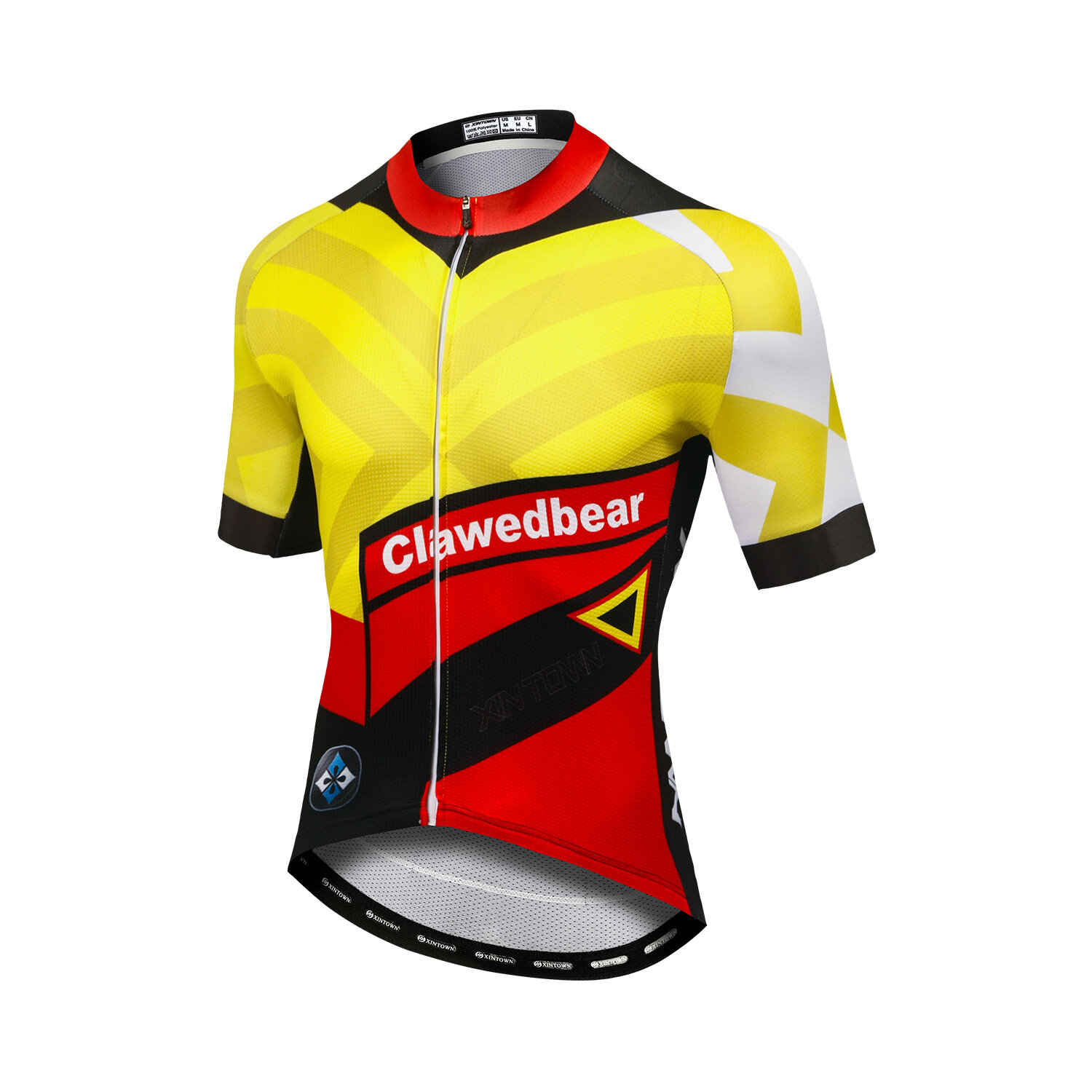 XINTOWN Ανδρικό ποδηλατικό μπλουζάκι με κοντά μανίκια, γρήγορο στέγνωμα, υφάσματα αποβολής υγρασίας με διάφορες επιλογές χρωμάτων