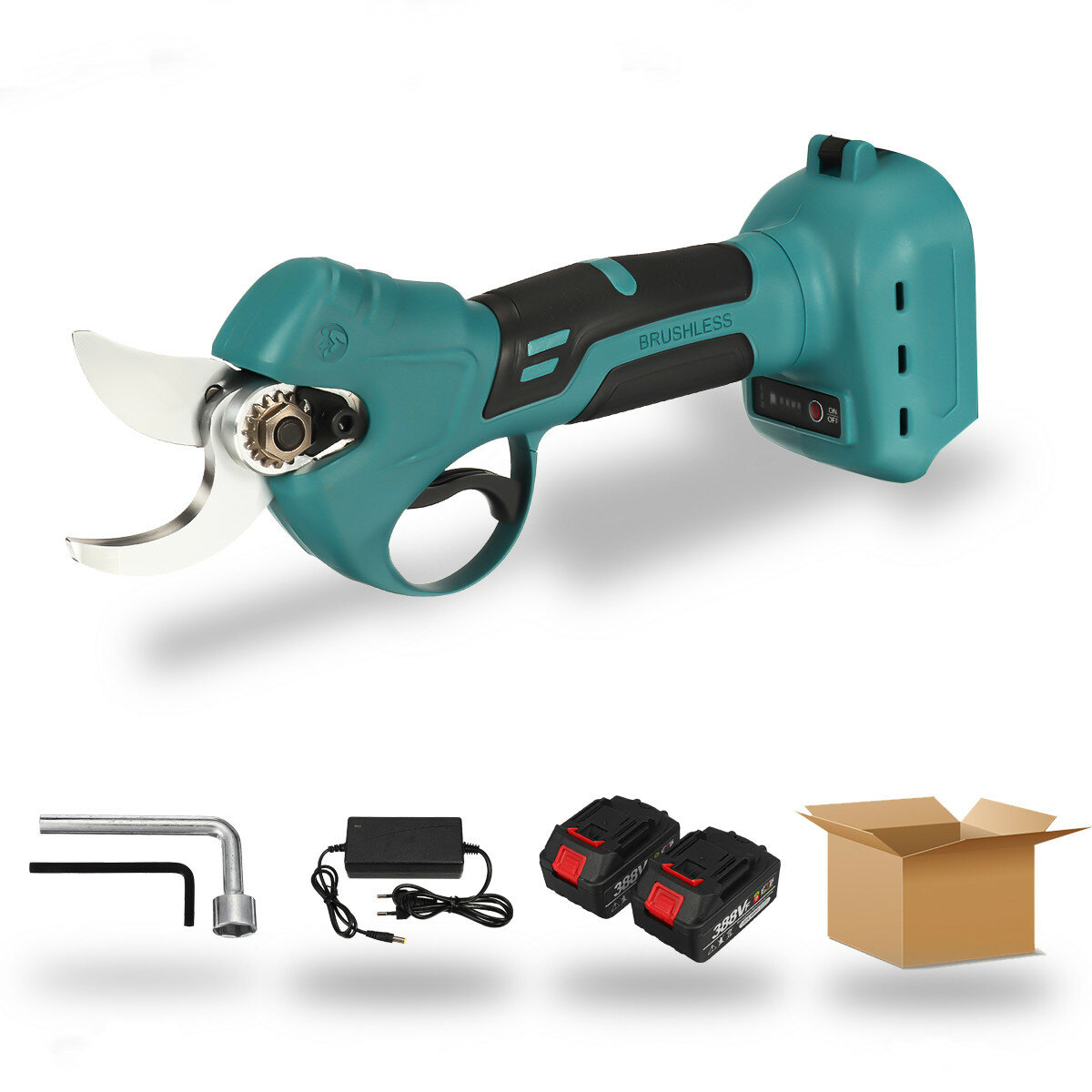 best price,21v,cordless,electric,scissors,pruning,shears,with,batteries,eu,discount