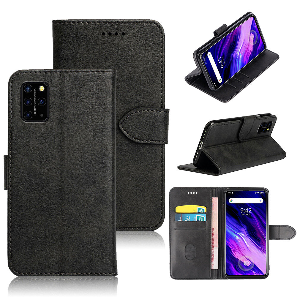 

Bakeey Flip with Multi Card Slot Wallet Stand PU Leather Full Body Shockproof Protective Case for UMIDIGI S5 Pro