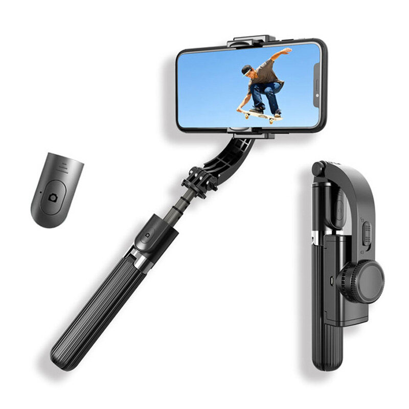 L08 Handheld Extendable bluetooth Aluminium Alloy Tripod Selfie Stick for Mobile Phone Shooting Stab