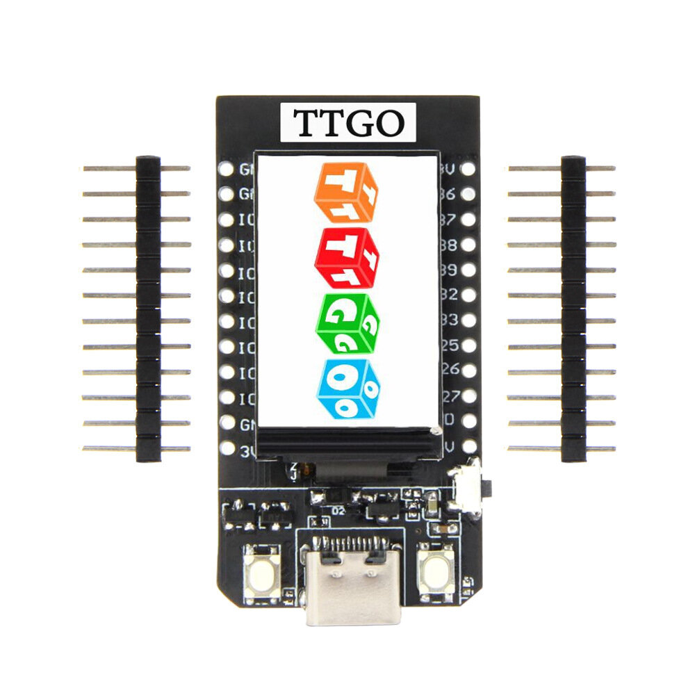 

LILYGO® TTGO T-Display ESP32 CH9102F WiFi bluetooth Module 1.14 Inch LCD Development Board
