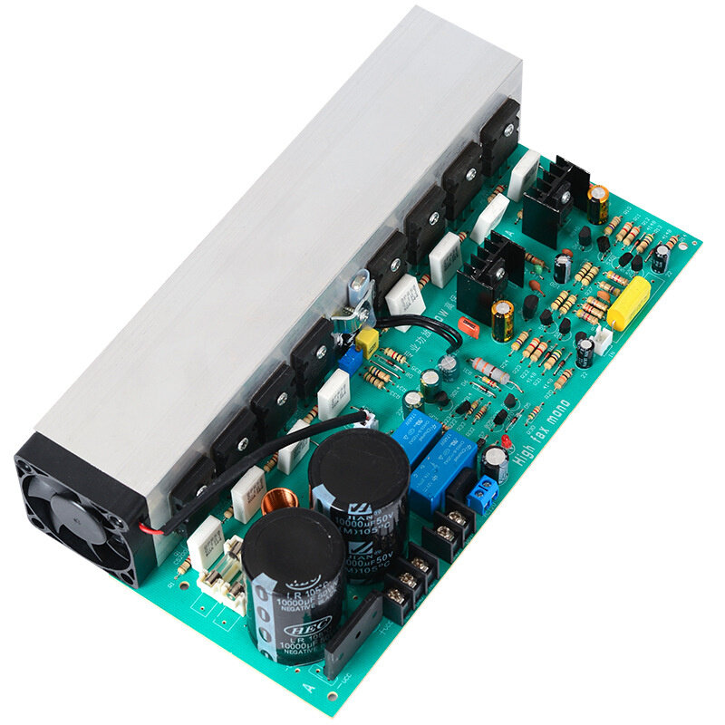 

High Power Amplifier Board 800W Mono Dual AC24-45V 2SA1943 2SC5200 Right Left Audio Amp Board