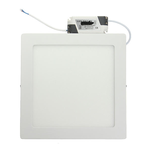 Dimmable 21W Square LED Panel Ceiling Down Light Lamp AC 85-265V