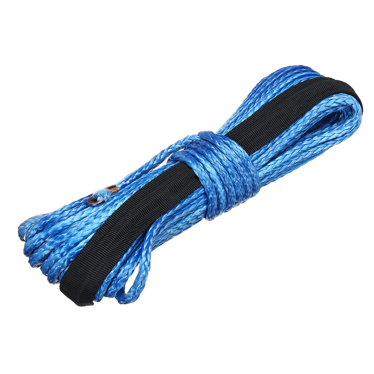 

15m 5500LBs Winch Rope String Line Cable With Sheath Synthetic Towing Rope Car Wash Maintenance String For ATV UTV Off-R