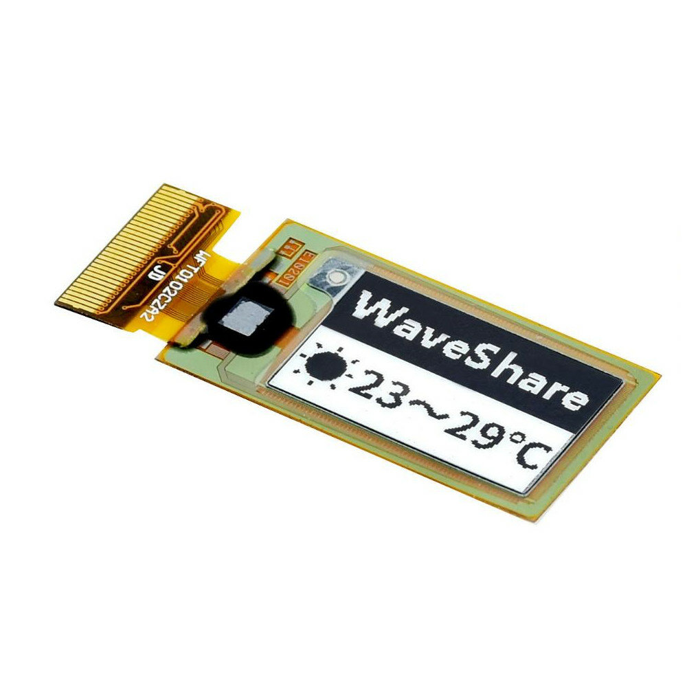 Waveshare® 1.02 Inch e-Paper e-Ink Screen Module Bare Screen Optional Partial Refresh without Driver Board