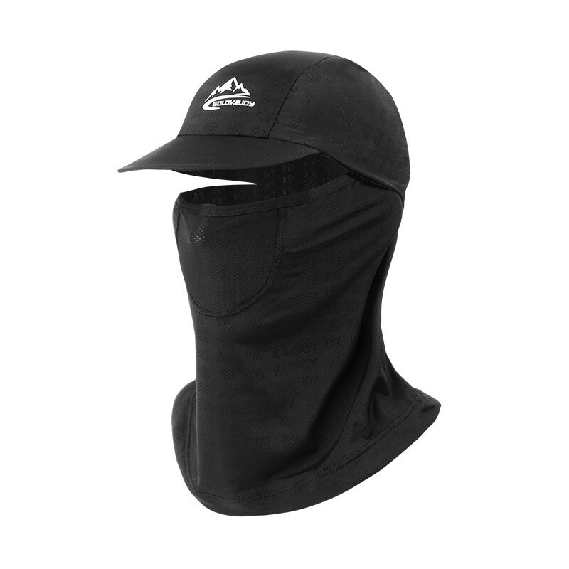 ZANLURE Ice Silk Face Mask Hood UV Protection Sun Visor One Piece Sun Hat Outdoor Hiking Fishing Cycling Mask Hat