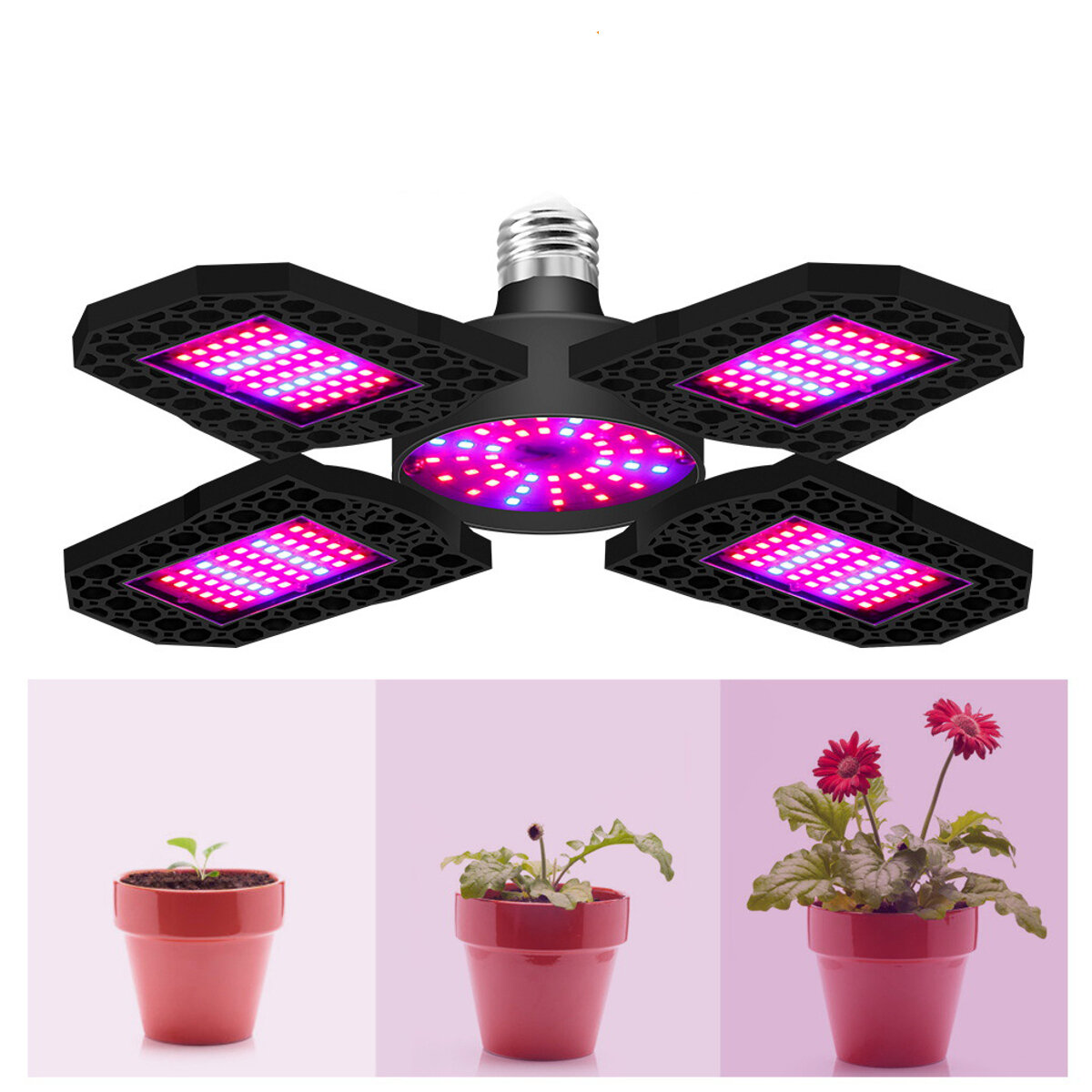 100 W / 120 W / 150 W E26/E27 LED Volledige Spectrum Plant UV Groeilicht Veg Lamp Voor Indoor Hydroc