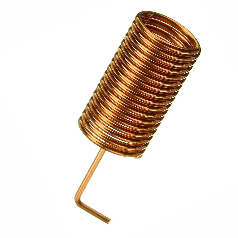 

3Pcs 433MHz SW433-TH10 Copper Spring Antenna For Wireless Communication Module