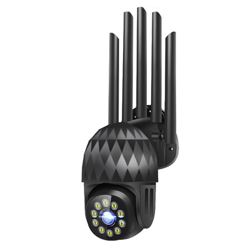 

Guudgo 1080P 10 LED На открытом воздухе PTZ IP камера Двухстороннее аудио Wifi камера Авто Водонепроницаемы Ночное виден