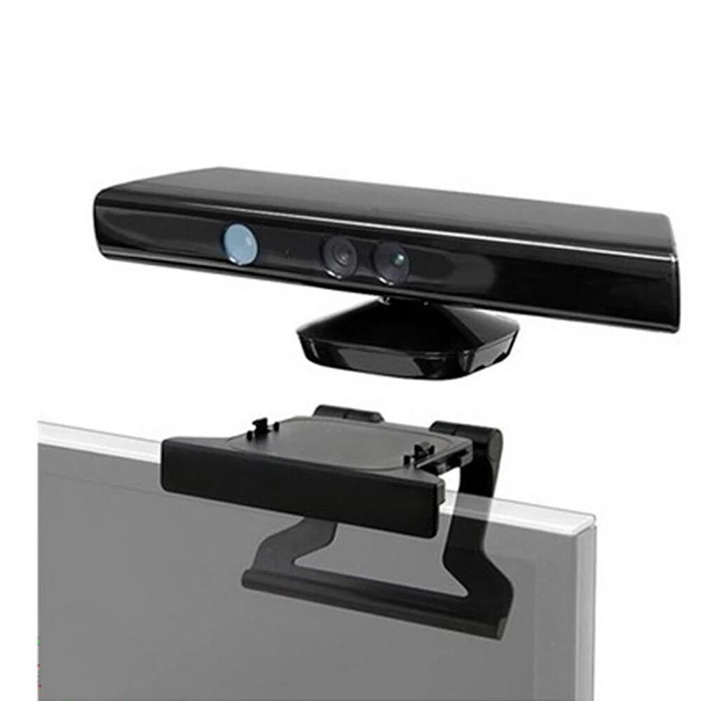 Ralan Mini TV Mount Foldable Bracket Stand Clip Clamp Holder for Xbox 360 for Microsoft Xbox360 Kinect Sensor