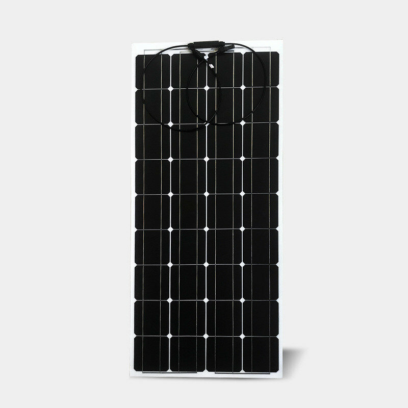 LEORY 18V 100W Zonnepanelen Kit Compleet Anti Kras Flexibele Zonnecel Batterij Power Bank Oplader zonnestelsel Voor Thuis