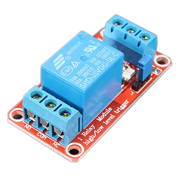 Optocoupler Relay Module for Arduino 5V 1-Channel H/L Level Triger