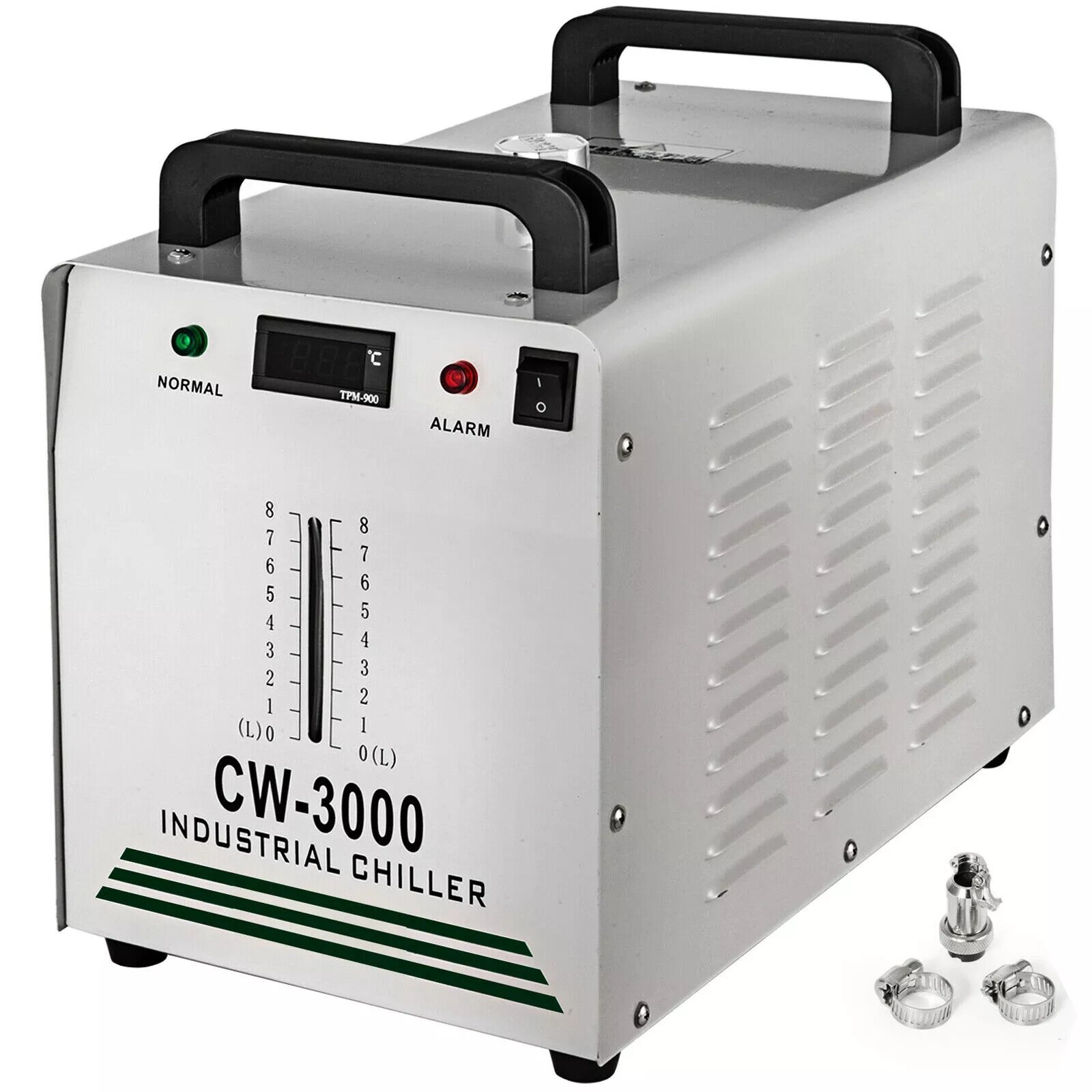 

CW-3000 Industrial Water Chiller Cooler for Cooling Co2 Glass Laser Tube Under 60w/80w of the Laser Engraving Tool