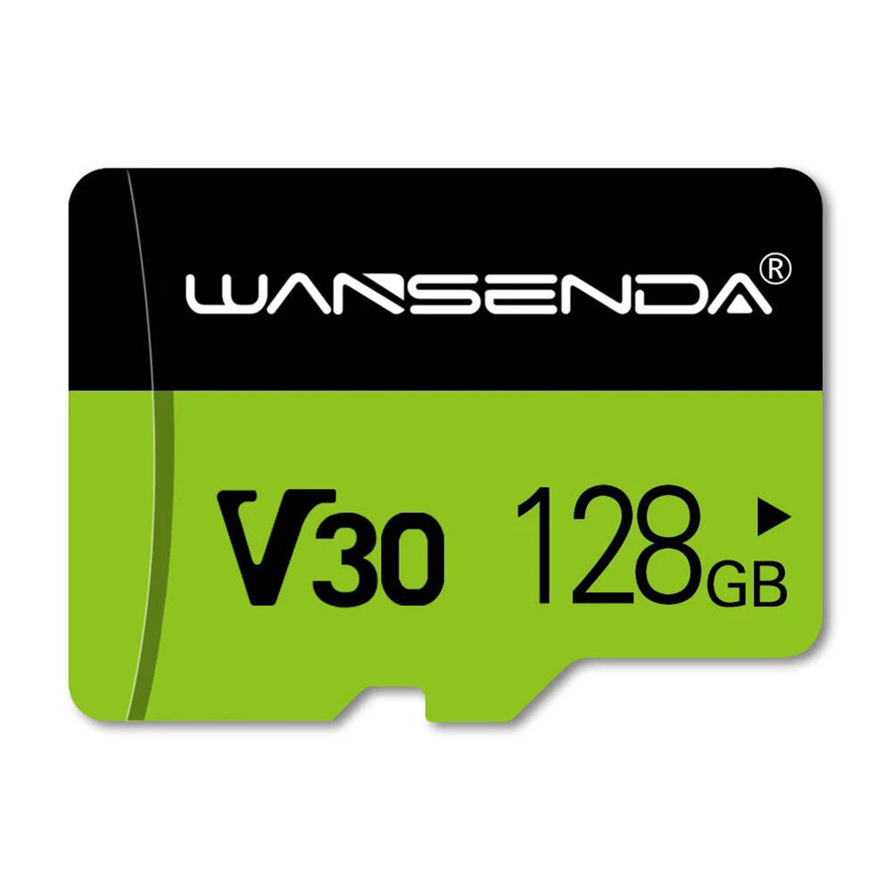 WANSENDA TF-kaart Geheugenkaart 128G 64G 32G 16G Klasse 10 V30 Mini Trans Flash-kaart voor smartphon