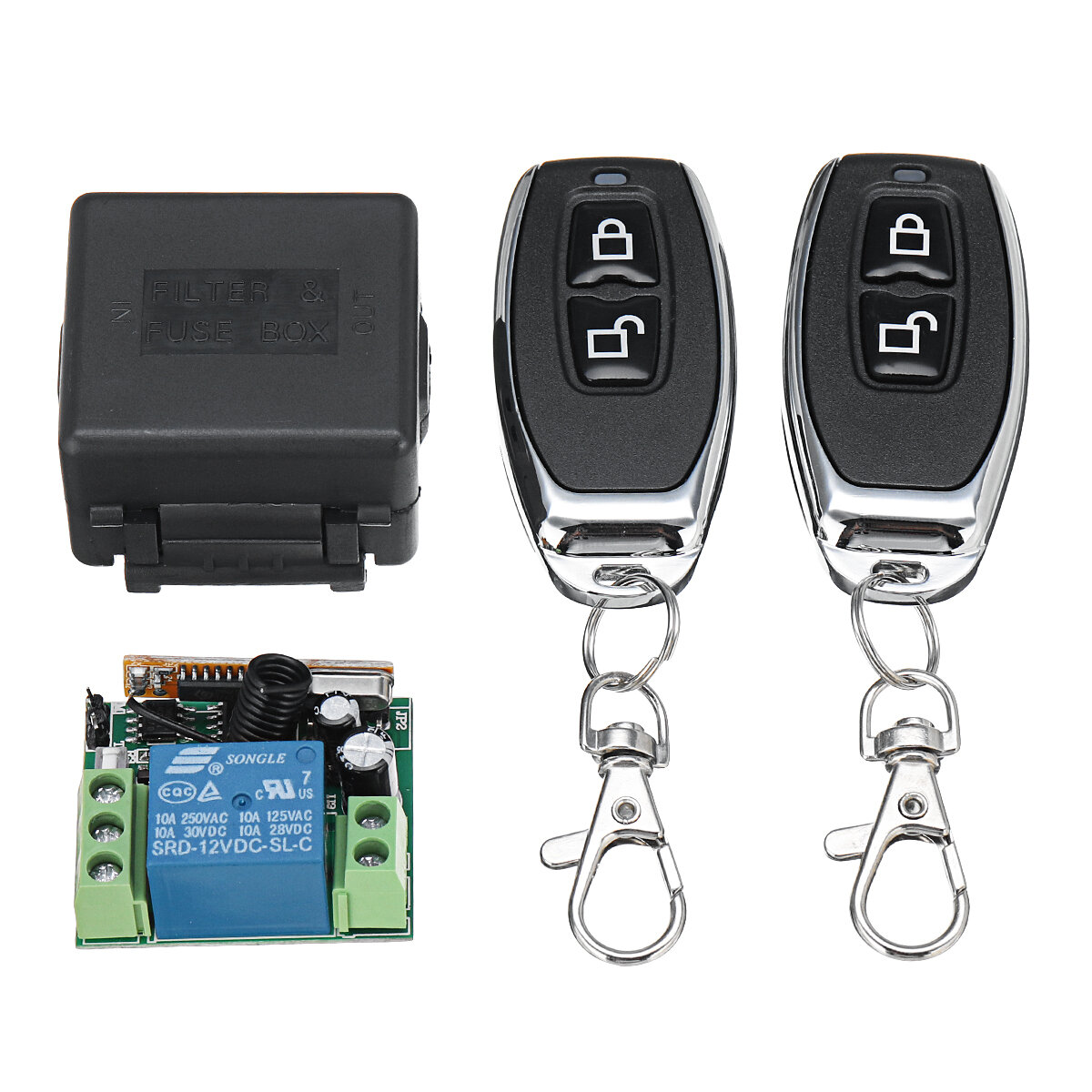 Details about   DC12V 1CH Relay Receiver RF Transmitter 433Mhz Wireless Remote Control Switch~~