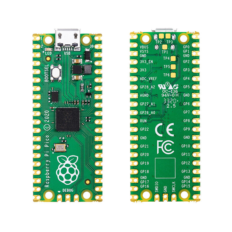 Pico Moederbord Raspberry Pi Pico Microcontroller Development Board DIY Uitbreiding Breadboard Kit