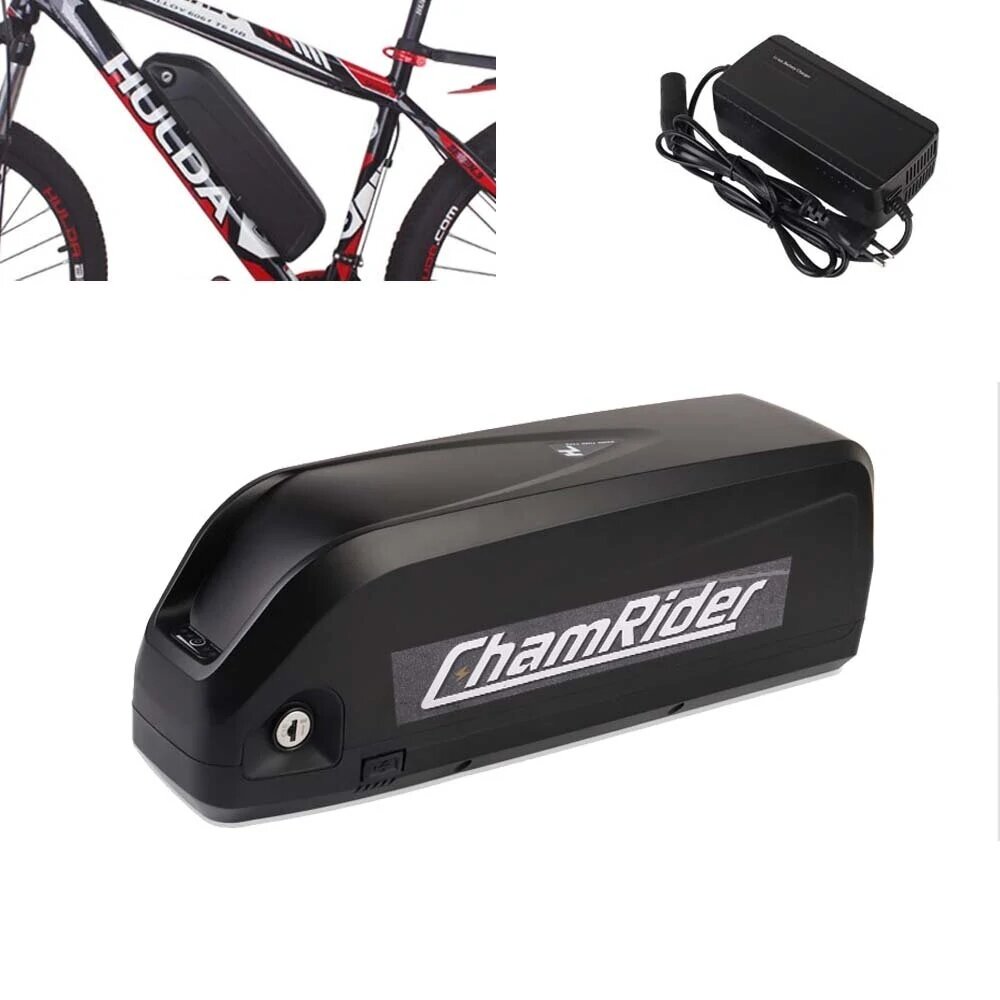 

[EU Direct] Chamrider Polly 7 36V 35Ah Electric Bike Battery 5000mAh Lithium Li-ion 21700 Battery with 25A BMS Protectio