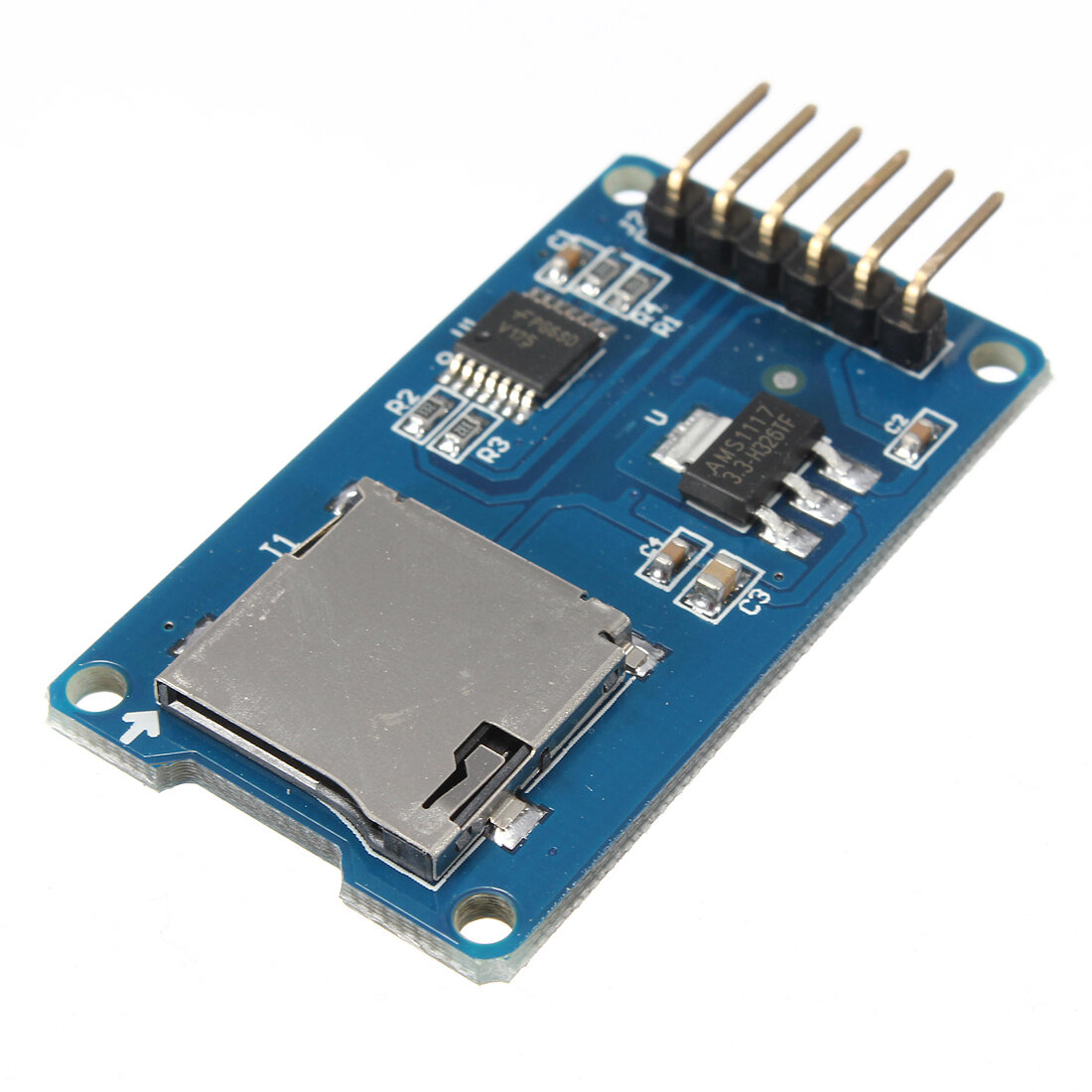 Micro SD TF Card Memory Shield Module SPI Micro SD Adapter For...