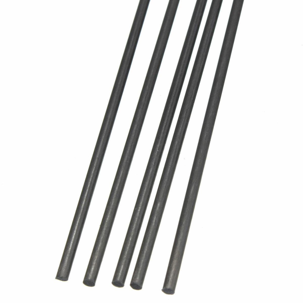 2 pieces Ø 7mm x 500mm Carbon Fiber Solid Rod Round Bar Pin 7 500 mm