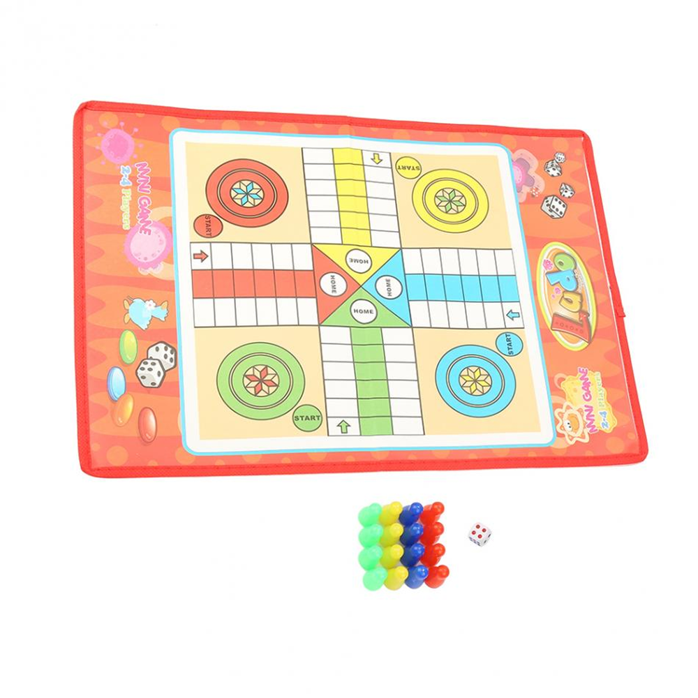 Ludo Chess Children Classic Fying Chess Game Family Party Kids Fun Board Game Educational Indoor Toy