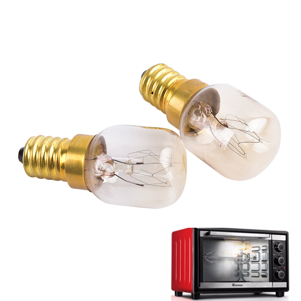 

E14 T20 15W 25W 300 Degree High Temperature Oven Toaster Steam Light Bulb Cooker Lamp AC220-240V