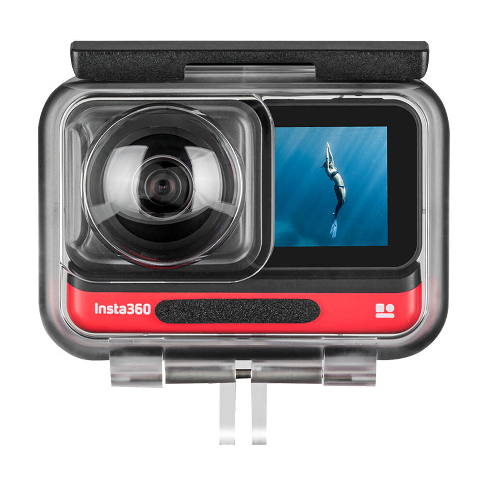 

TELESIN 40M Водонепроницаемы Защитный кожух Подводный дайвинг Чехол Протектор для Insta360 ONE R 360 Edition FPV камера