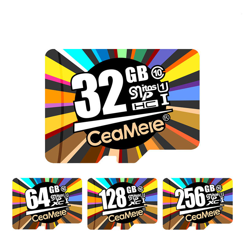 CeaMere 8GB 16GB 32GB 64GB 128GB High Speed Class 10 TF Memory Card For Smart Phone Tablet GPS Car DVR