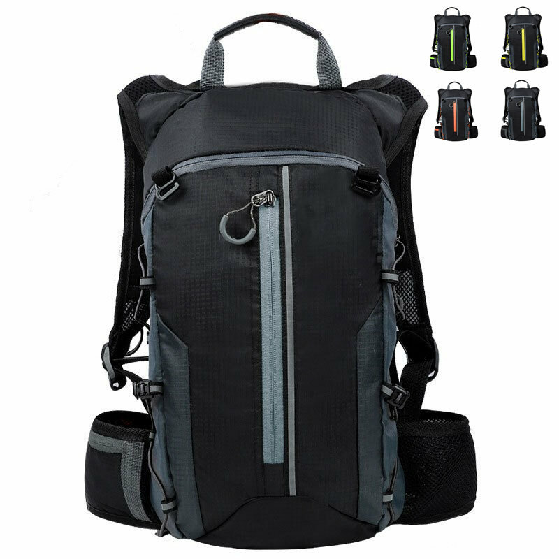 Outdoor Bicycle Backpack Hiking Rucksack Traveling Mountaineering Bag Unisex 10L Backpack Running Hydration Vest Bicycle Water Bag