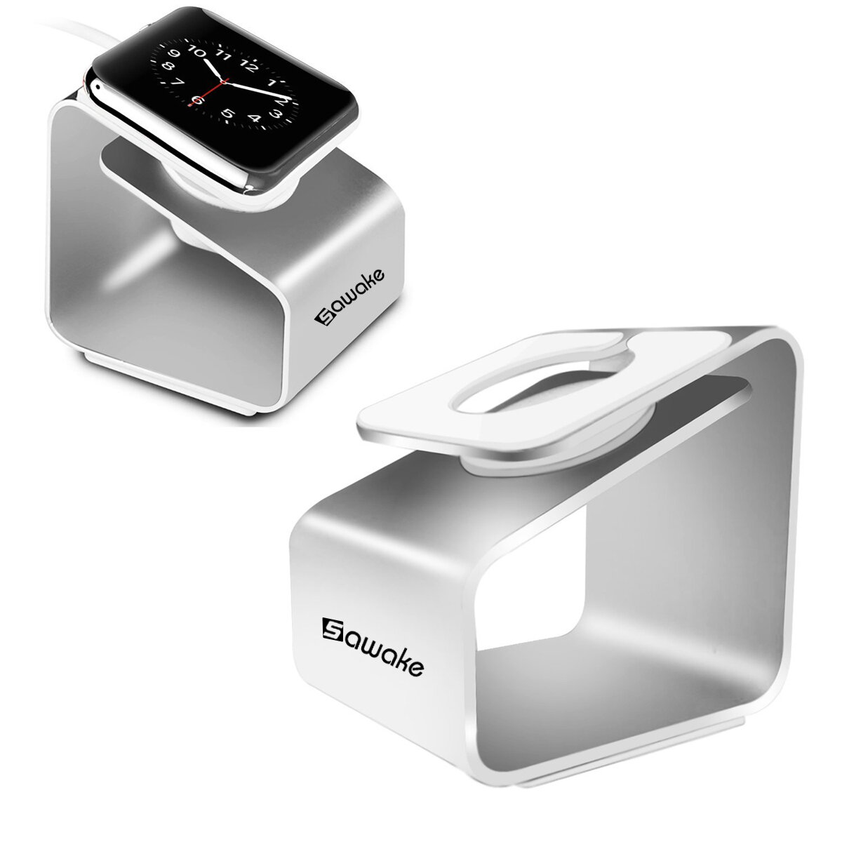 Sawake aluminium horlogestandaard voor Apple Watch