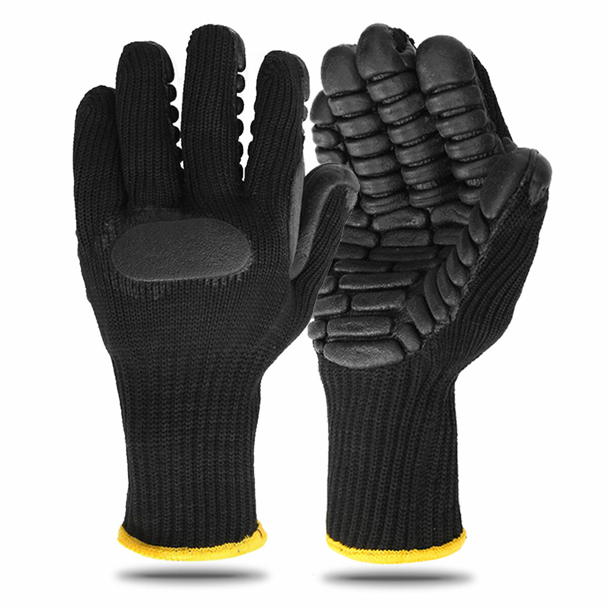 Rubber Touch Screen Gloves Anti-slip Shockproof Worker Safe Gloves Thickened Mining Drill Work Tactical Gloves for Women