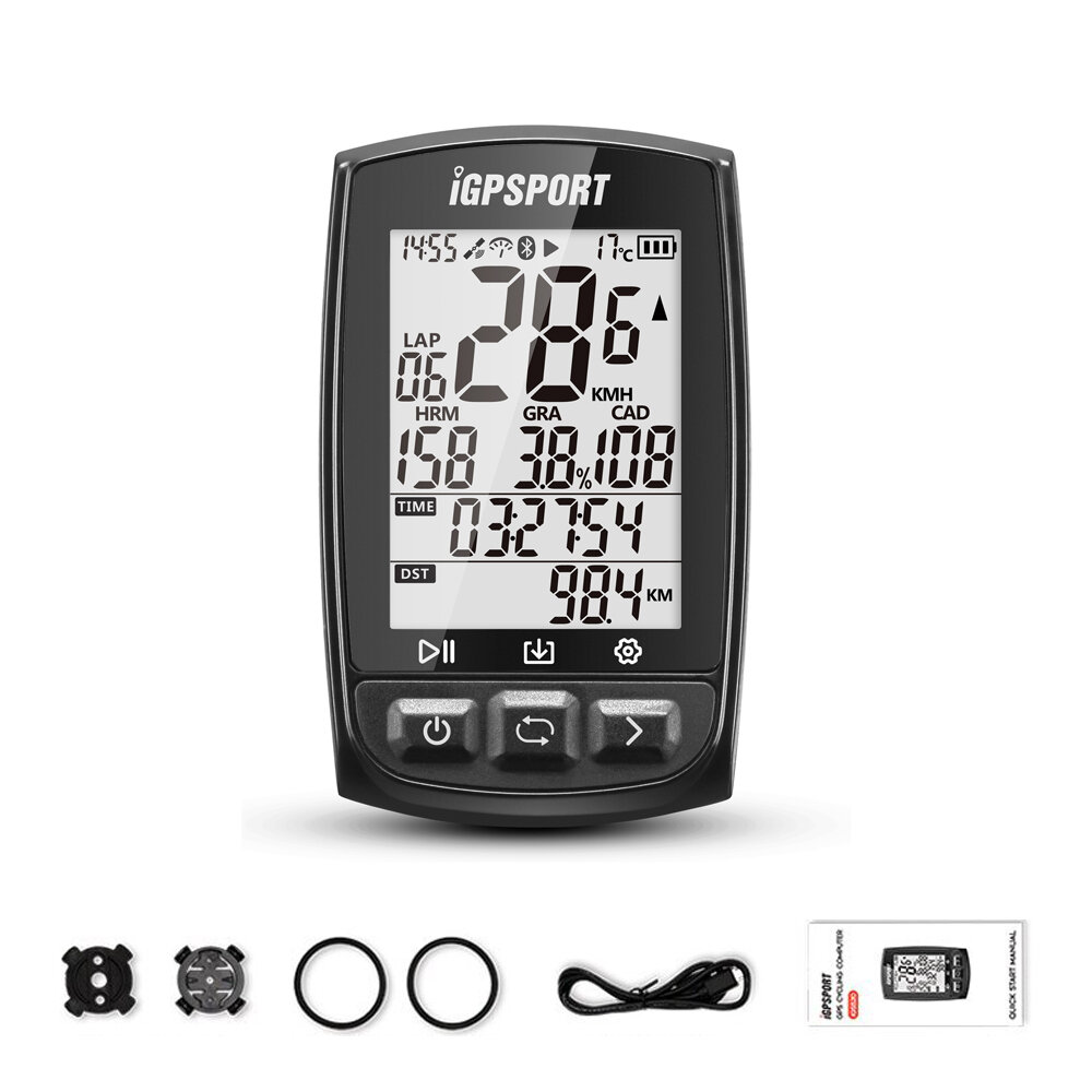 IGPSPORT IGS50S ANT+ GPS bluetooth Bike Computer Waterproof Wireless Stopwatch Speedometer Waterproof Outdoor Cycling fo