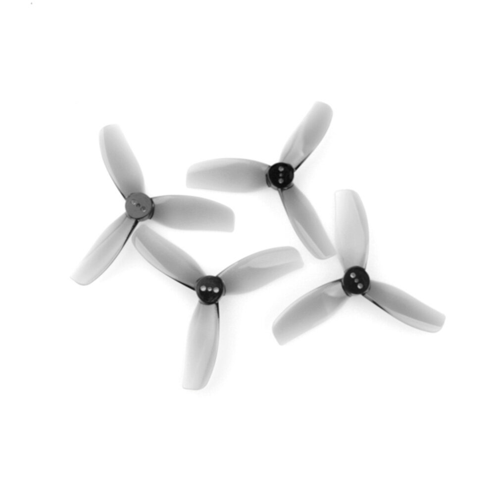 2 Pairs HQProp T76MMX3 T76 76mm 3-Blade 5mm Shaft Poly Carbonate Grey Propeller for Cinewhoop RC Dro