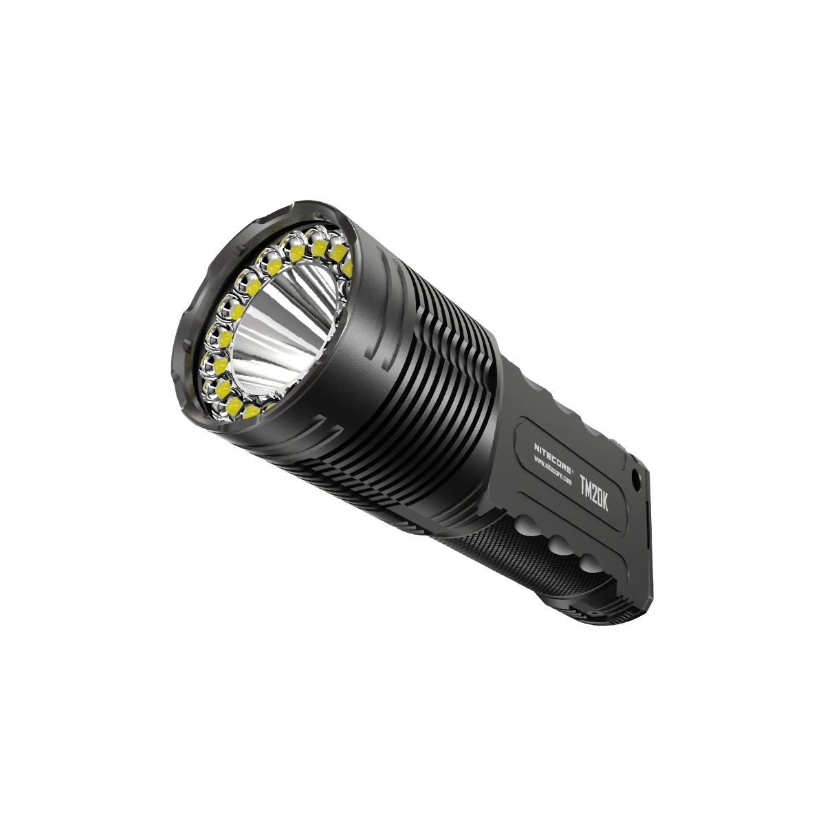 NITECORE TM20K 20,000 Lumen Strong USB Rechargeable Flashlight 19Pcs LED High Powerful LED Torch