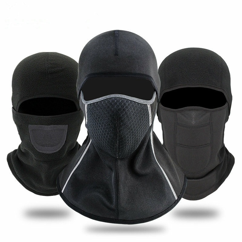 Winter Thermal Cycling Mask Neck Buffs Men Hat Neck Warmer Hiking Scarf Hunting Hat Hooded Neck Snowboard Face Mask