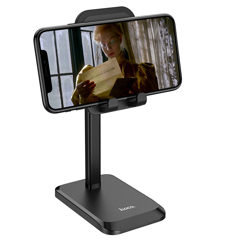 

HOCO PH27 Desktop Telescopic Height Adjustable Lazy Phone Holder Mount Tablet Stand For 4.7-10.0 Inches Smart Phone Tabl