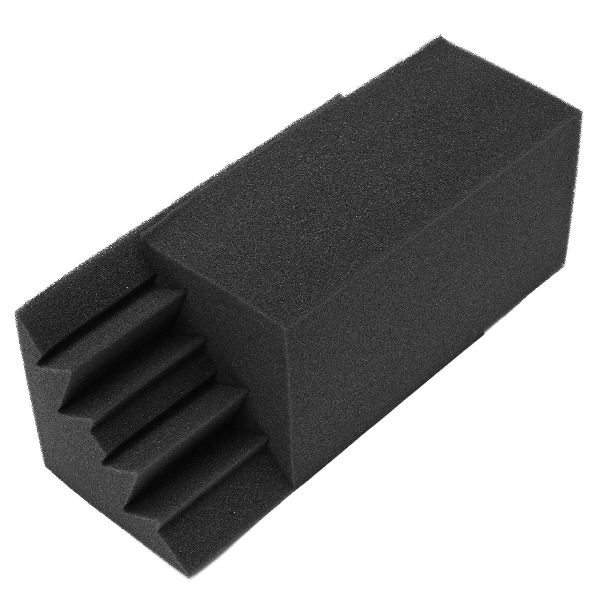 8Pcs 12x12x24cm Studio Acoustic Foam Soundproof Foam Sound Absorption Treatment Panel Protective Sponge