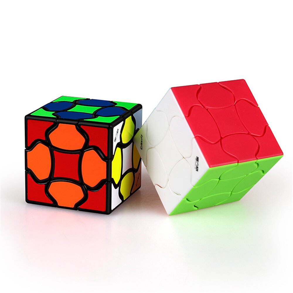 QiYi 3x3 Magic Cube Professional Flower Twist Game Speed Magic Cube Toy Early Education Puzzle Creat