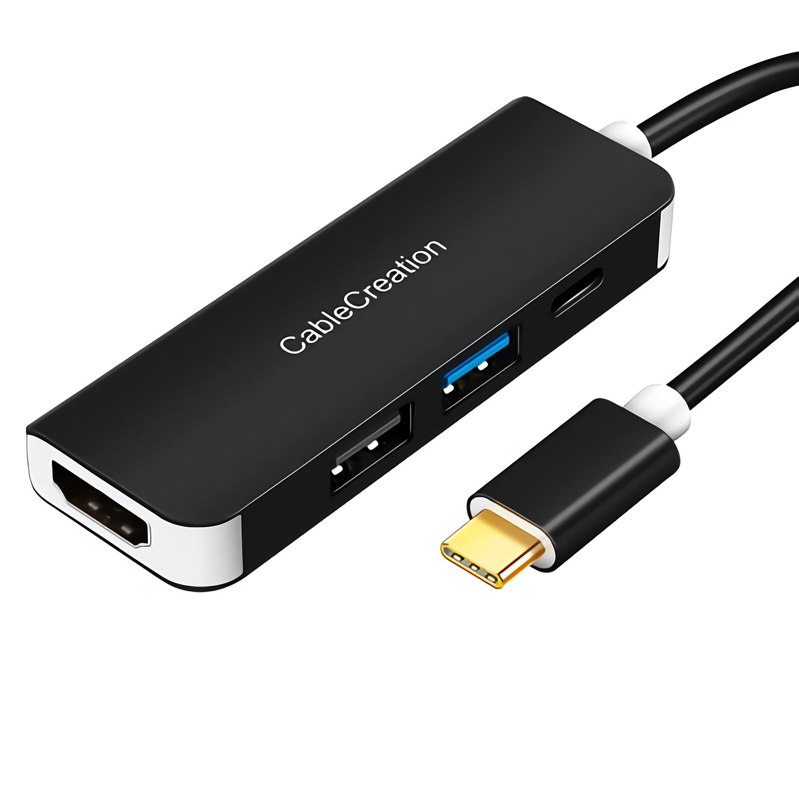 Kabel maken USB-hubs Type-C naar HDMI USB3.0 x 2 PD3.0 oplaadpoort