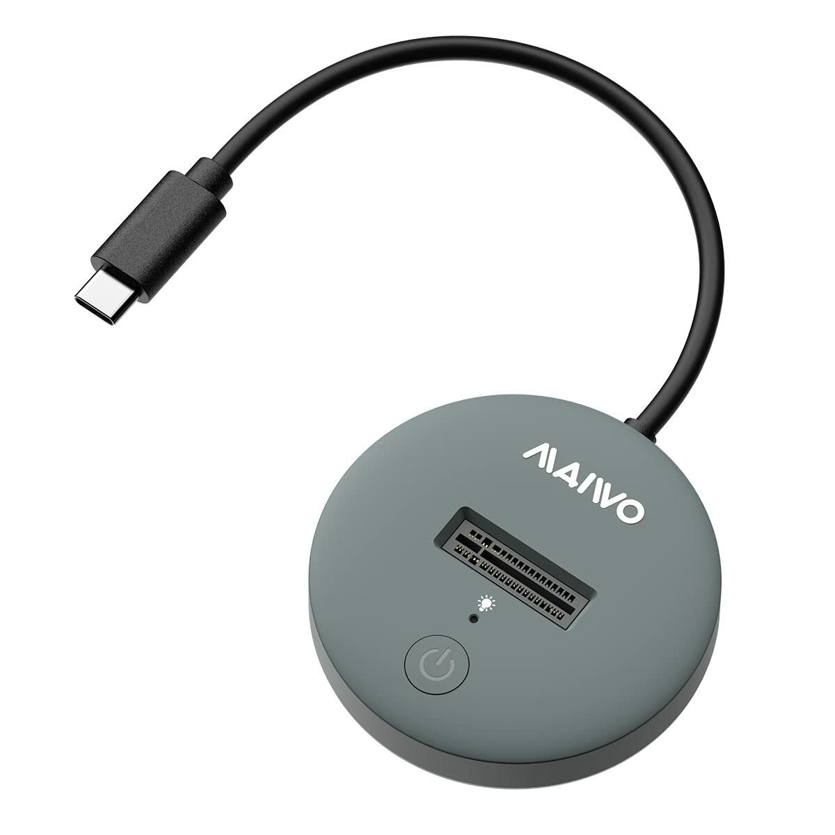 

MAIWO K1698P2 M.2 SATA/NVMe HDD SDD to USB-C Docking Station Adapter 10Gbps Type-C External Hard Drive Enclosure Convert