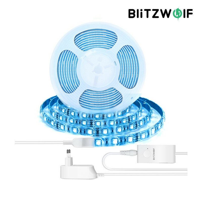 BlitzWolf® BW-LT11 2M/5M Smart APP Control RGBW LED Light Strip Kit Work With Amazon Alexa Google Assistant