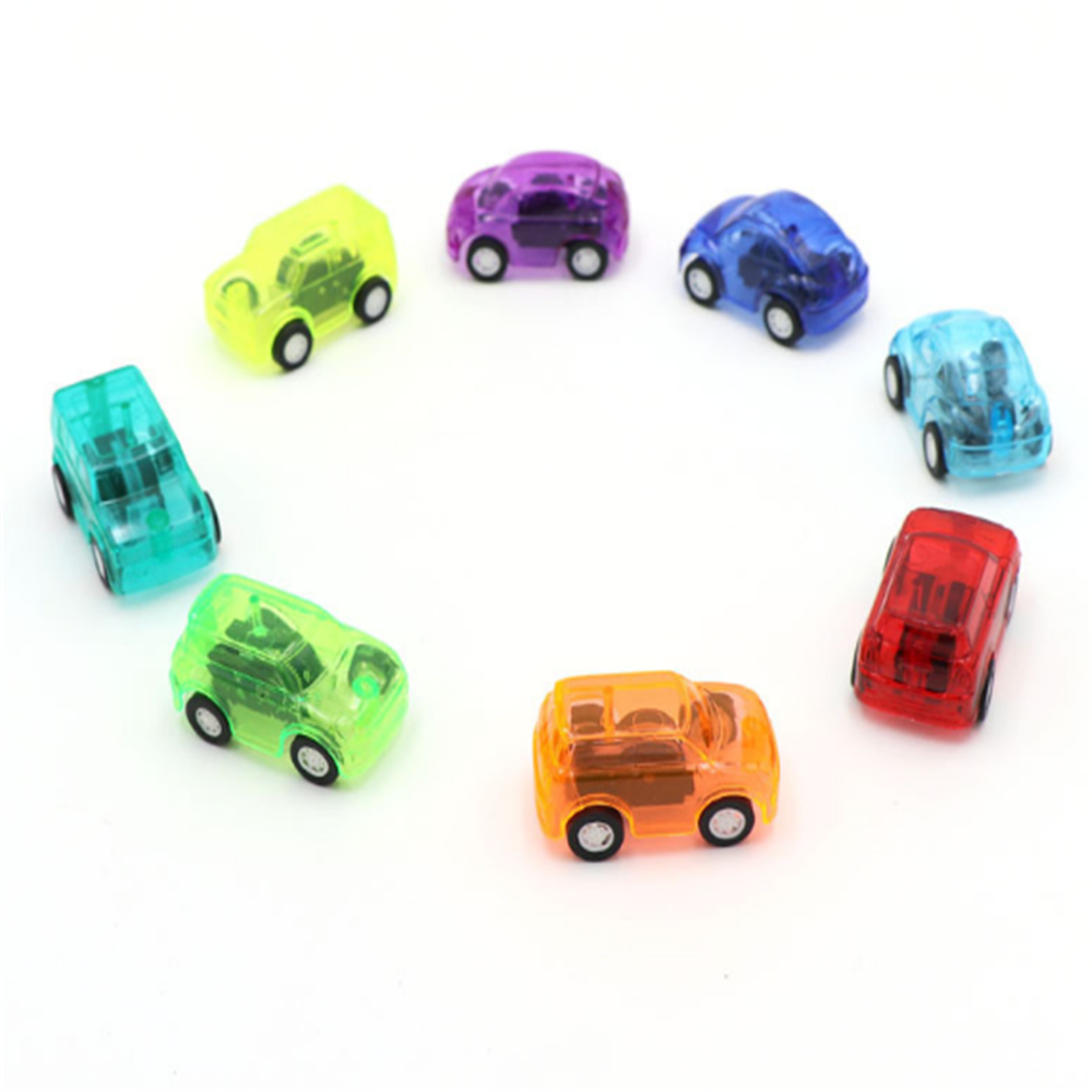 Transparant Mini Trek Auto Plastic Speelgoed Kinderspeelgoed